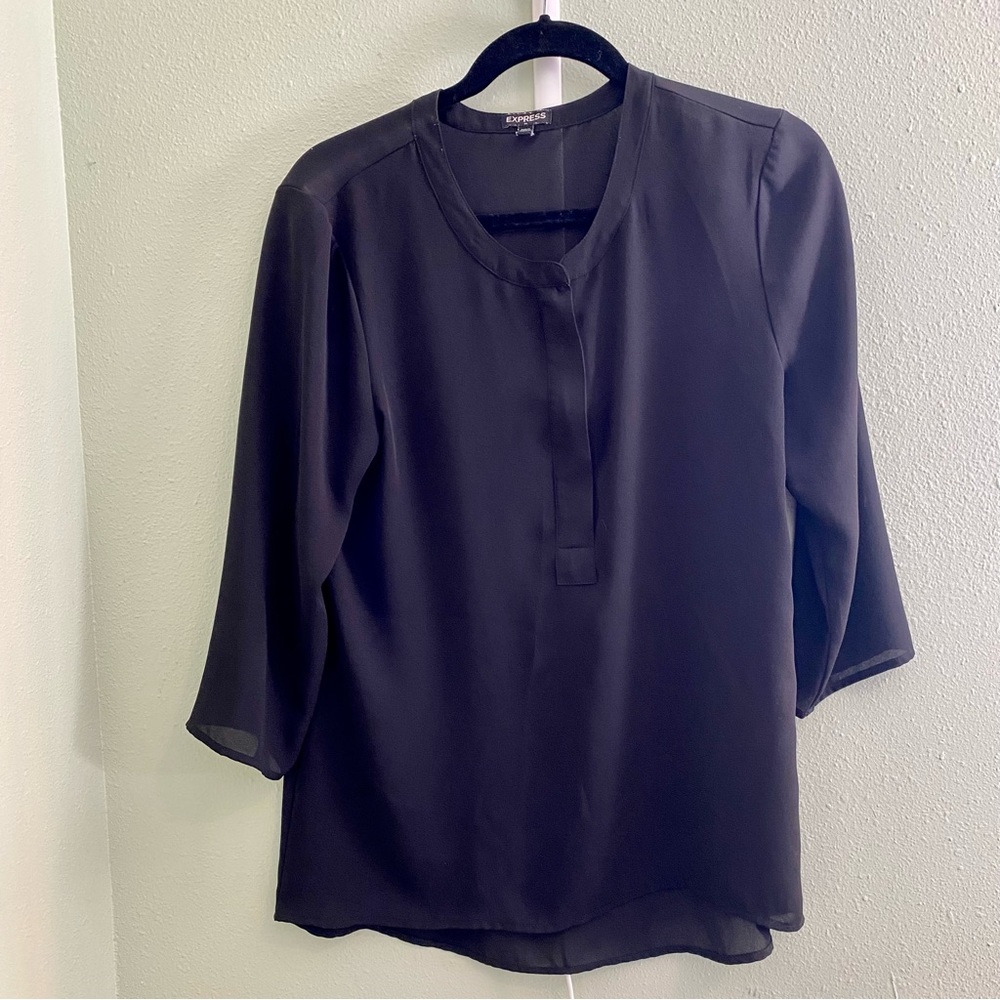 Express Top / Blouse, Zipper Detail
